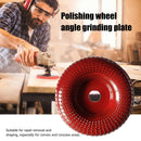 22mm Steel Wood Angle Grinding Wheel Abrasive Disc Angle Grinder (Wine Red) A