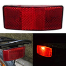 Bicycle Bike Safety Caution Reflector Disc Rear Pannier Racks Warning Light