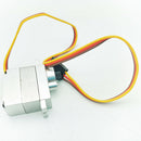 All Metal 9g Steering Gear Servo+Steering Arm for WPL B24 C34 B36 MN D90 RC Car