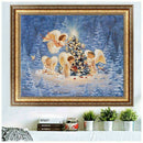 DIY 5D Christmas Angels&Xmas Tree Embroidery Diamond Painting Cross Stitch  Z4O9
