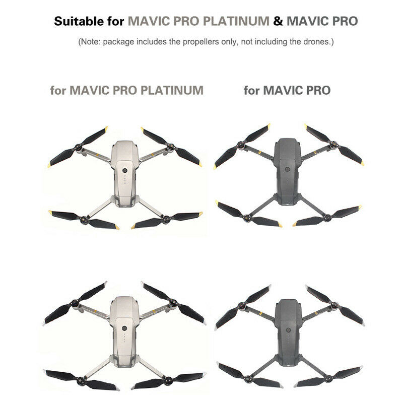 4Pcs 8331 Low-Noise Quick-Release Propellers For DJI Mavic PRO Platinum