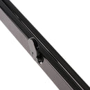 5Pcs DIY Metal Purse Wallet Frame Bar Edge Strip Clasp Edge W/ Screws Black