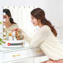 Multifunctional Storage Organizer Serving Tray Fresh Crisper Catchall L Gray