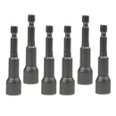 6x Professional 1/4" Hex  Nut Driver Set