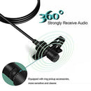 KM-A1 Lavalier Clip Microphone Audio Mic with 2m Extension Cable for Phone