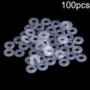 100Pcs/lot O Ring white grommets Flights Darts Arrow Tips Replace Accessories OZ