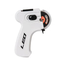 Electric Automatic Fishing Hook Tier Fishing Knot Tying Tool B Long White