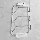 Lid Storage Pot RackÃ‚Â  Shelf Wall Hanging Hanger Space Aluminum Cover Portable