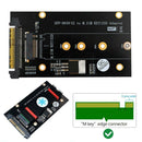M.2 Key M NVM-express SATA SSD to SFF-8639 U.2 M.2 Key M Adapter w/Heat Sink