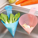 FoldableFilter Drainer Suction Sink Storage Baskets Kitchen Anti-blocking Fu3C