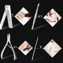 12pcs Manicure Pedicure Set Nail Clippers Callus Remover Hand Foot Care
