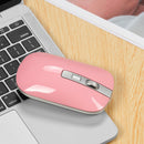 1600DPI Wireless Mouse 2.4GHz Receiver Bluetooth5.0 Mute Gaming Mice for MacBook