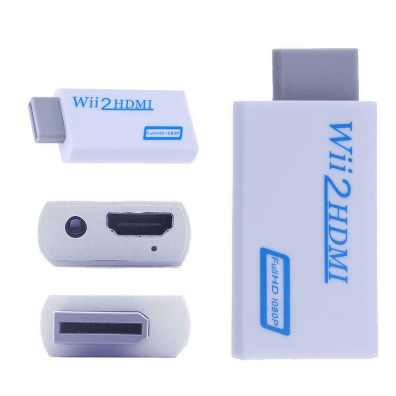 Wii to HDMI Adapter Converter Support 720P 1080P 3.5mm Audio for HDTV Wii2