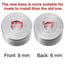 180 Set 3 Sizes Leather Rivets Single Cap Rivet Tubular Metal Studs With 3