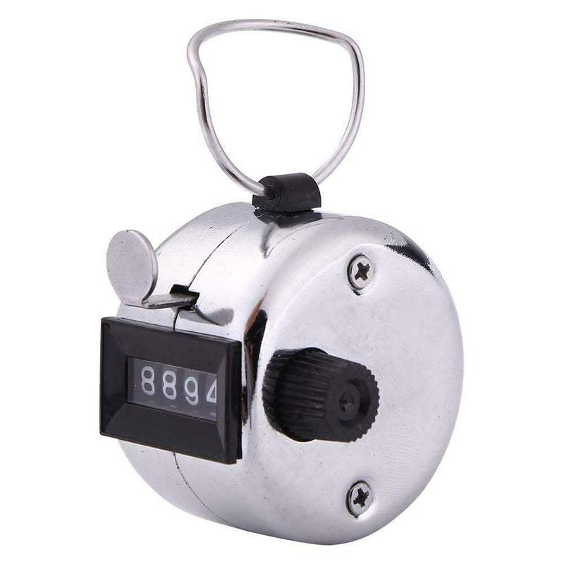 4 Digit Number Handheld Tally Counter Digital Golf Clicker Training Counter