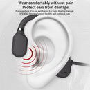 DYY-1 Wireless Bluetooth Bone Conduction Headset Sports Headphone Black