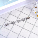 Beach Chain Collar Clips Women Cardigan Sweater Pin Jewelry Gift (Starfish) A