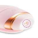 Red Electric Rechargeable Sonic Vibrating Waterproof Silicone Face Cleansin