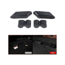 4x Rear Seat Car Air Outlet Duct Cover Grille For 07-17 VW Tiguan Passat CC New
