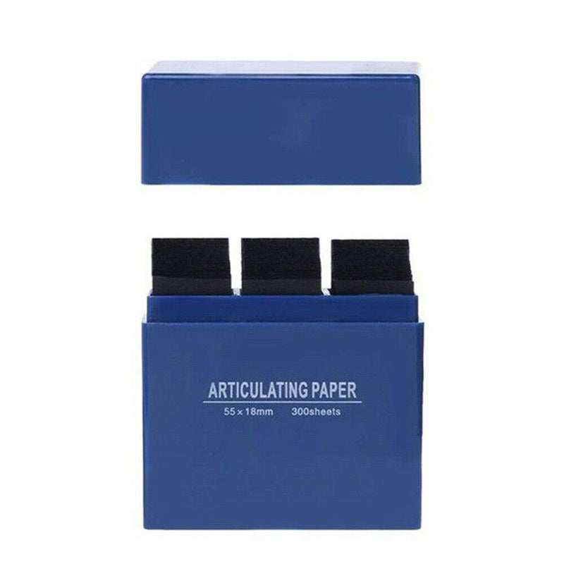 300 Sheets Dental Articulating Paper Soft Thin Strips Sheets Teeth Care Strips