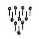 10pcs 13mm Carp Fishing Screw with Ring Up Peg Pellet Holder Bait Screws LJ