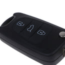 Guscio Rigido Cover Chiave Telecomando di Ricambio Auto 3 Tasti Pieghevole 3C