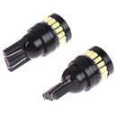 2X T10 3014 57SMD 24 LED Car CANBUS Error Free Wedge Light Bulb Wh FmTEUS