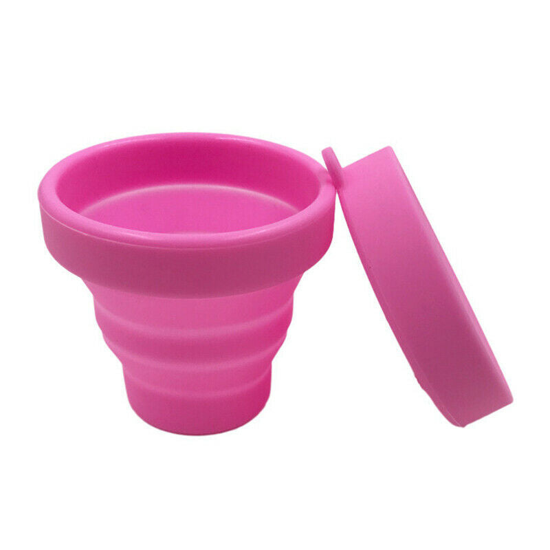 Vaginal Menstrual Cup and Sterilizer Cup Sterilizing Collapsible Cups Flexi B2W5