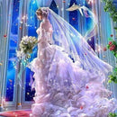 Drill Flowers Fairy 5D Diamond DIY Painting Craft Kit Home Wall Hanging