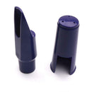 Alto Sax Saxophone Mouthpiece Plastic with Cap Reed Silicone Buckle Mouthpiece