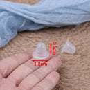 100Pcs Soft microblading tattoo ink cup cap pigment silicone holder contai %o