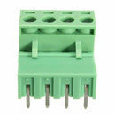 10x 2EDG 4Pin 5.08mm Pitch Plug-in Screw Terminal Block Connector Right Ang V1S3