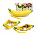 Novelty Silicone Portable Banana Coin Pencil Case Purse Bag Wallet Pouch A 3C
