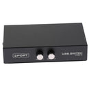USB 2.0 Sharing Switch, 2 Port HUB KVM Swtiches For PC Scanner Printer (Pack of