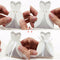 100pcs Wedding Favor Boxes Dress Tuxedo Party Candy Gift Bride Groom Shower ZET