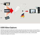 Single USB 2.0 audio video capture card device analog video captu&+