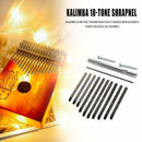 Thumb Piano Bridge Saddle 10 Keys Set Kit for Kalimba DIY Replacement Parts