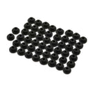 50x Black Silicone Tattoo Needle Rubber Grommets Tattoo Machine Needle Mat JR