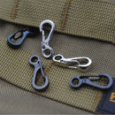Fine 5 pcs Spring SF Hooks Carabiner Key Chain Clip Hook Outdoor Buckle EDC n3c