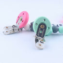 Baby Pacifier Clips Holder Chain Silicone Beads Food Grade Pacifier Chains  U9H5