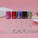 10 ML Clear Glass Roll On Bottles Empty Essential Oil Perfume Lip Balms Bot Hn