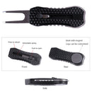 Golf Pitch Repair Divot Tool Golf Ball Score Marker Mark Green Fork Accessories