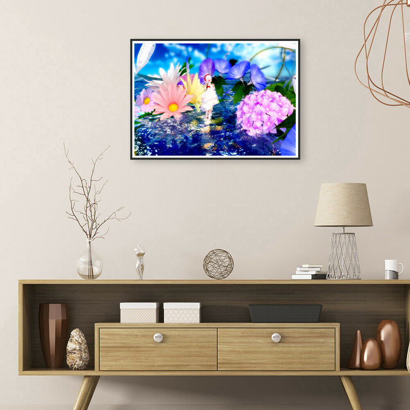 1000 Pieces DIY Puzzle Beauty Flower Paper Jigsaw Toys Educational Picture