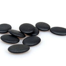 Hot  7pcs/set Hot Stone Massage Useful Basalt Rocks 3*4cm Size Black