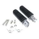 1 Pair Front Footpegs Rest Pegs Mini Pedals Fit for Yamaha FJR 1300 FZ1 FZ6