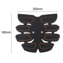 8 Pad Abdominal Muscle Toner Abs Trainer Belt Muscle Stimulator Fitness Training