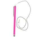 Stylus Pen High-Sensitive Cloth Head Conductive Stylus for Tablets Pink (1