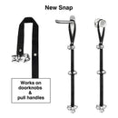 2 Pack Dog Doorbells for Potty Training Potty Bells with 7 Extra Loud Bells