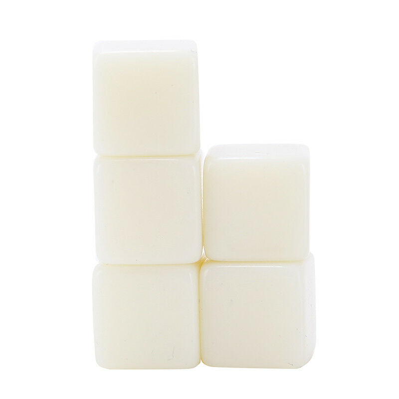 5Pcs D6 Dice 12Mm Die Six Sided Table Gaming Dice Blank For Playing Toys LJ