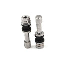 4x TR48E Bolt-in Auto Car Tubeless Wheel Tire Valve Stems Dust Caps LJ